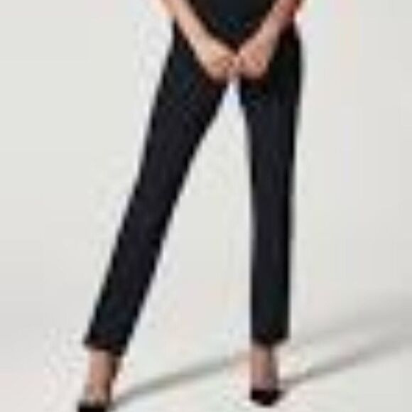 SPANX Ponte Slim Straight Pant Classic Black Size Small - Picture 8 of 8